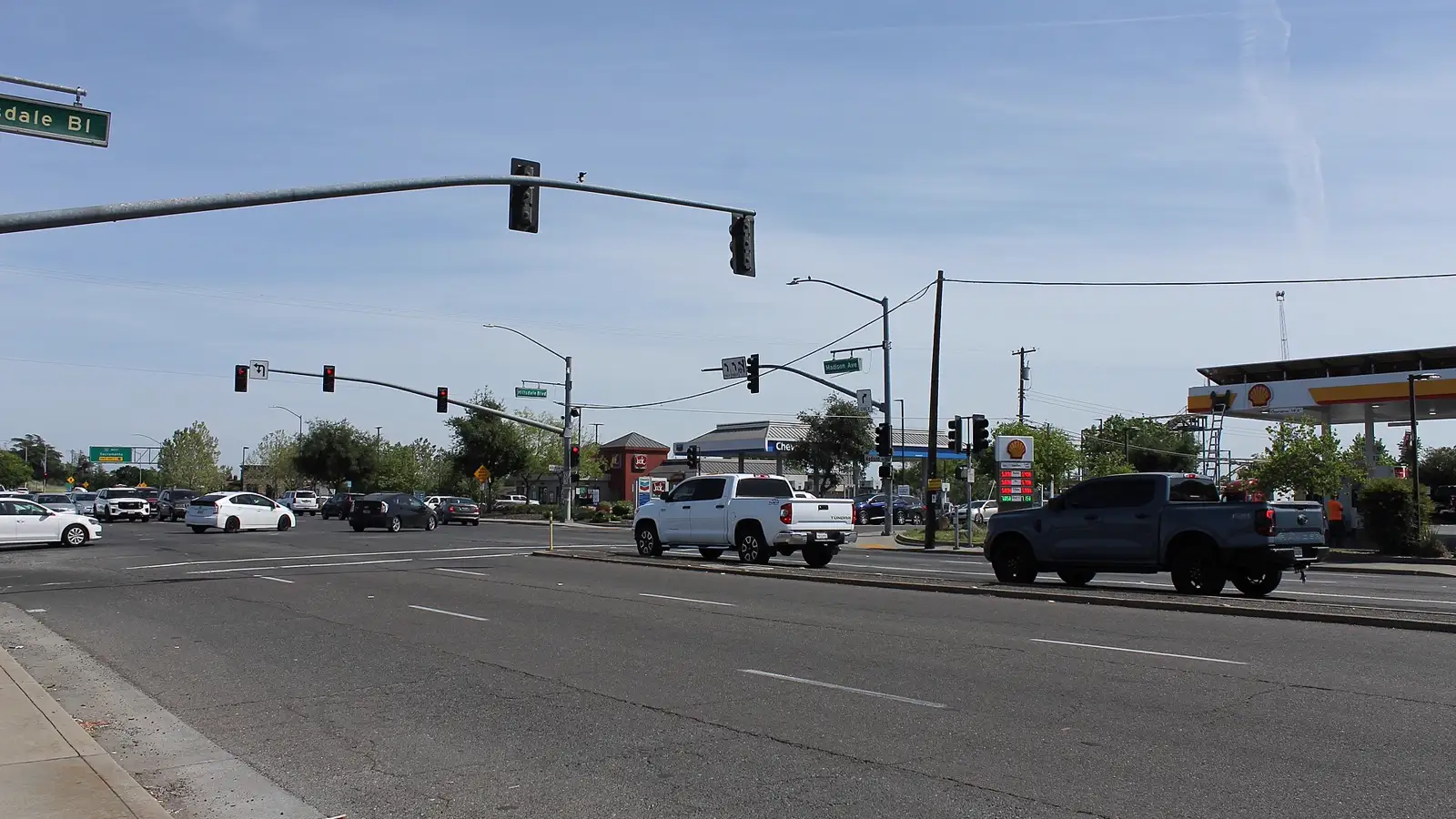Madison Avenue and Hillsdale Boulevard in North Highlands